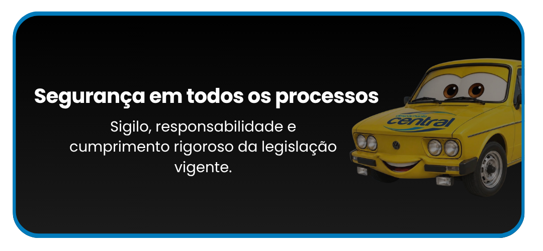 Segurança em todos os processos